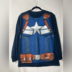We love fine Captain America shirt